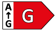 Energieeffizienzklasse: G Energieeffizienzklasse: G