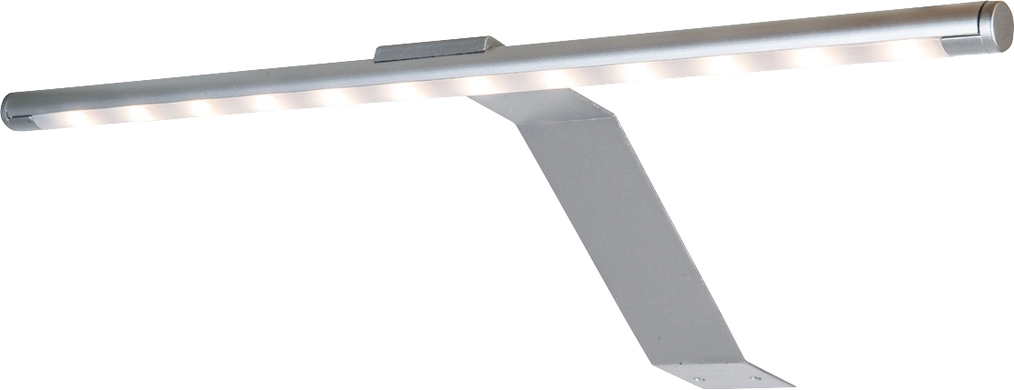 WANDLEUCHTE METALL SILBERFARBEN, 1XLED